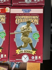 12” Starting Lineup Cooperstown Collection Lot BABE RUTH, CY YOUNG, & LOU GEHRIG