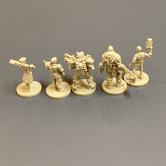 NEW LOT 5 fallout FFG bethesda board game mini figures Rare #a