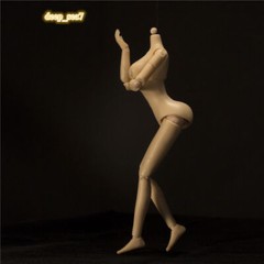 1/12 Scale JO-020 Flexible Plastic 6inch Joint Female Action Figure Body Dolls