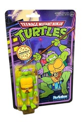 2023 SUPER 7 Reaction TEENAGE MUTANT NINJA TURTLES Figure SET of (4) – Brand New