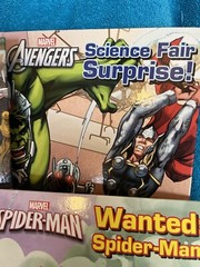 Set of 8 Marvel Story Reader/ Me Reader Books, Age 18 Months and up, Books Only