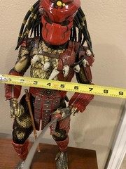 Large Predator Big Red Samurai, 1/4 Scale, 19″, 2013 NECA Reel Toys