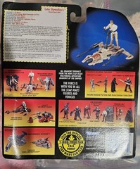 STAR WARS POWER OF THE FORCE DELUXE LUKE SKYWALKER WITH DESERT SPORT SKIFF