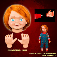 Trick Or Treat Studios Child’s Play 2 and 3 Ultimate Chucky Tommy and Pizza Head