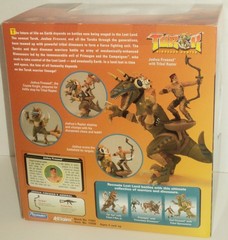 Playmates N64 TUROK Joshua Fireseed with Tribal Raptor Figure Set 1999 MISB