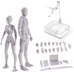 Movable Body Kun Chan Action Figure Drawing Mannequin Artist Sketch Model Gift