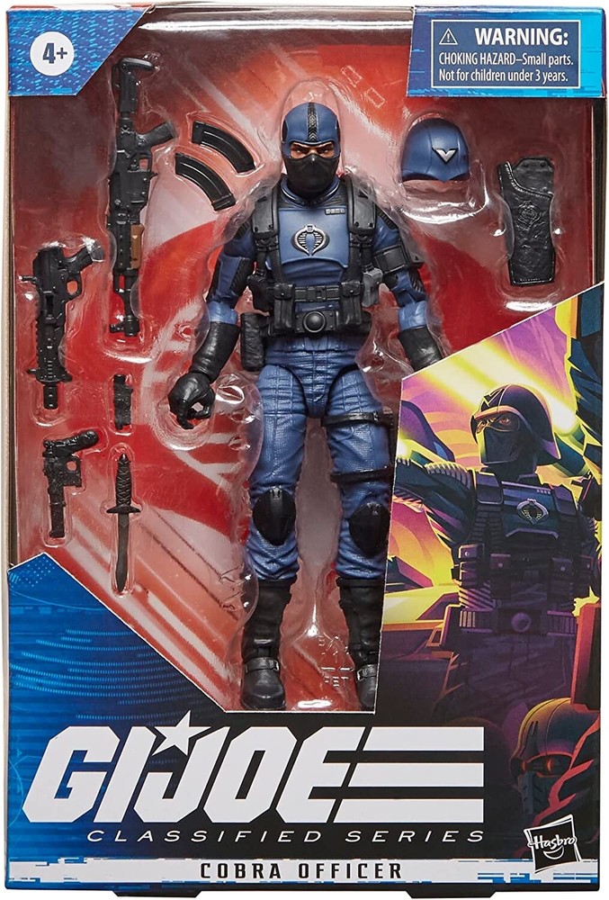 GI JOE Classified Series 6″ COBRA OFFICER Trooper New Sealed Ships ASAP