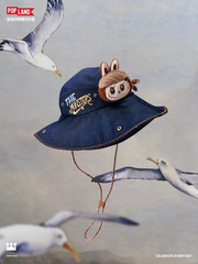 POPMART LABUBU Flying De Nlie Gende Captain Sailor Mokoko Mermaid Rubber Minky W