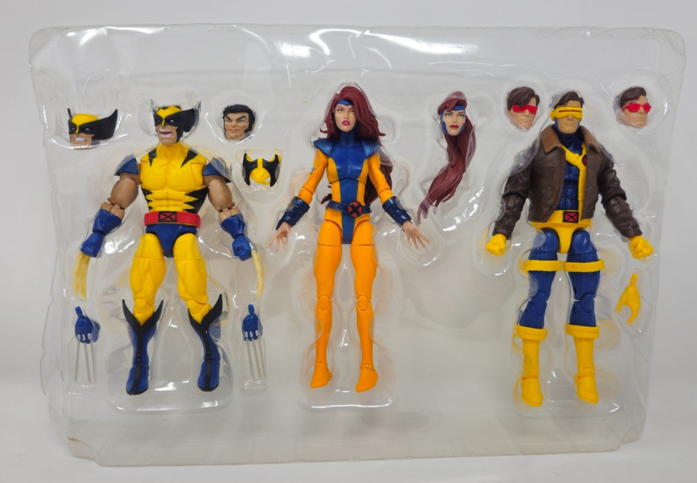X-Men Legends Figures Jean Grey, Cyclops, Wolverine – Love Triangle – E8607