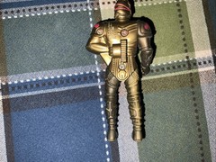1999 Saban Knight Mystic? Action Figure Gold Red Vintage