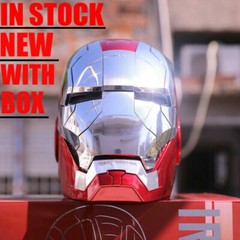 AUTOKING Iron Man MK5 1:1 Helmet Wearable Voice-control Deformed Mask Cos Gift