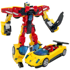 Hello Carbot CONVERSTER Transforming Robot Sports Car Action Figure Toy 19cm
