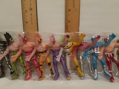 LUCHA LIBRE SET 12 Pack 4in Action Figures Mexican Toys Mexican Wrestlers IAE
