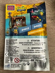 Spongebob Squarepants Mega Bloks Figures New York Comic Con Exclusive 2014 NYCC