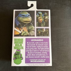 NECA Teenage Mutant Ninja Turtles 35th Anniversary Leonardo Ultimate Figure