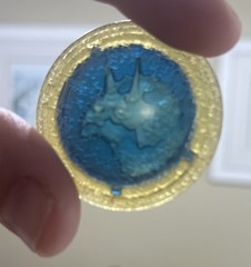 Vintage 1993 Power Rangers Morpher Replacement Coins Mastadon Triceratops Bandai