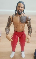 Lot 4 Mattel WWE 7″ Figures Jey Uso, Sin Cera, Samoa Joe, Dean Ambrose 2011,2017
