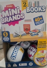 Mini Brands BOOKS ZURU 5 Surprise SERIES 2 1 UNOPENED case of 13 Free Shipping!