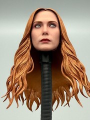 SCARLET WITCH Head Sculpt ONLY 1/6 Hot Toys DX35 Avengers Endgame moving eyeball