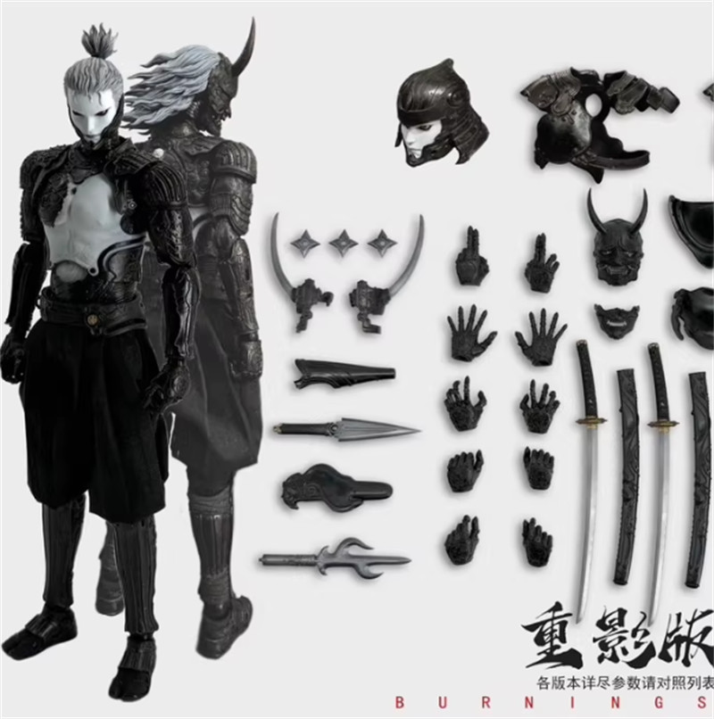 1/12 Dark Crown Toys Burning Souls Immortal Shura Kagekura Figure Double Ver.
