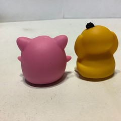 Lot of 4 Vintage 1999 Nintendo Pokemon Roller Ball Figures Sliders 1 1/4″ Tall