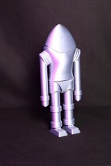 Earth vs the Flying Saucers Robot Figure Classic Sci-Fi Movie Collectible