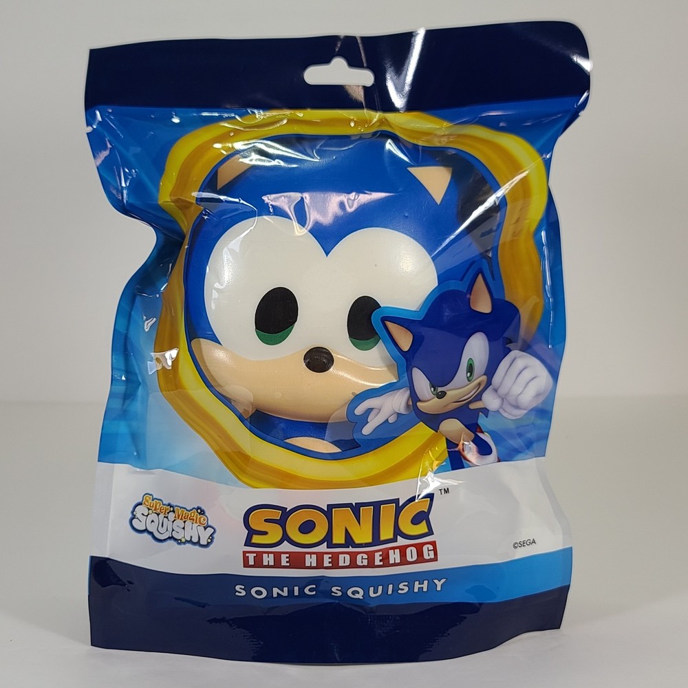 Sonic the Hedgehog Sonic 01 Super Magic Squishy Figure Stress Relief Soft Foam