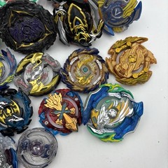 Large 90+ Piece Lot Of Beyblade Spinners, Discs, Launchers, Parts