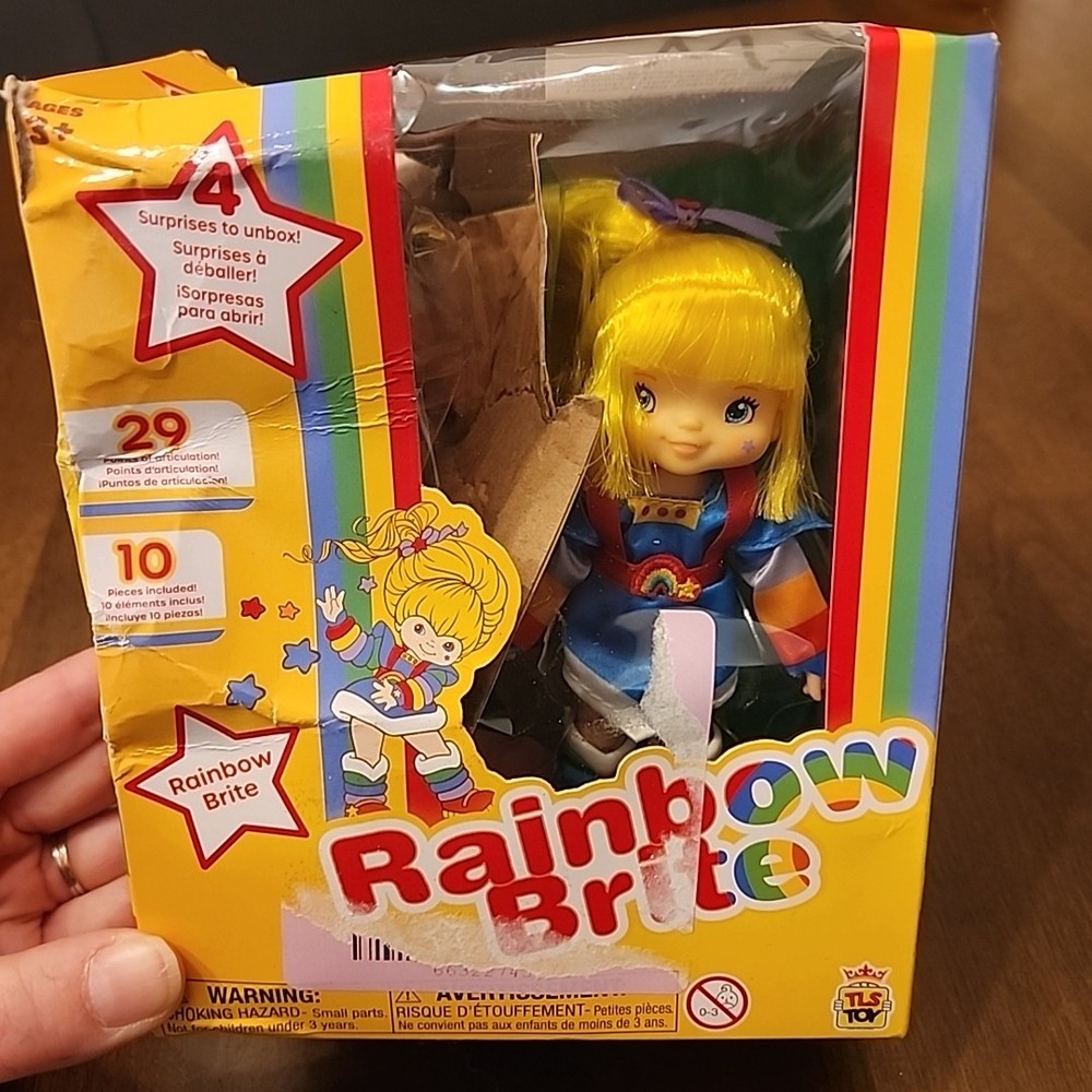 The Loyal Subjects Rainbow Brite 5.5″ Fashion Doll Damaged Box