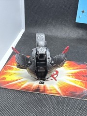 Bakugan Pyro Dragonoid Black Steel Darkus 620G BakuSteel RARE
