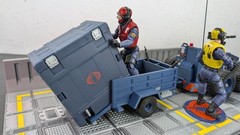 GI JOE CLASSIFIED COBRA RAMP RATS ARMORED CARGO TRANSPORT VEHICLE – CUSTOM 3D