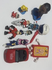 Collection of Various Small Toys and Action Figures Many of Which Seem Much More