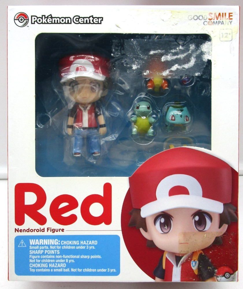 Good Smile Company Pokemon Center RED Nendoroid Figure- new