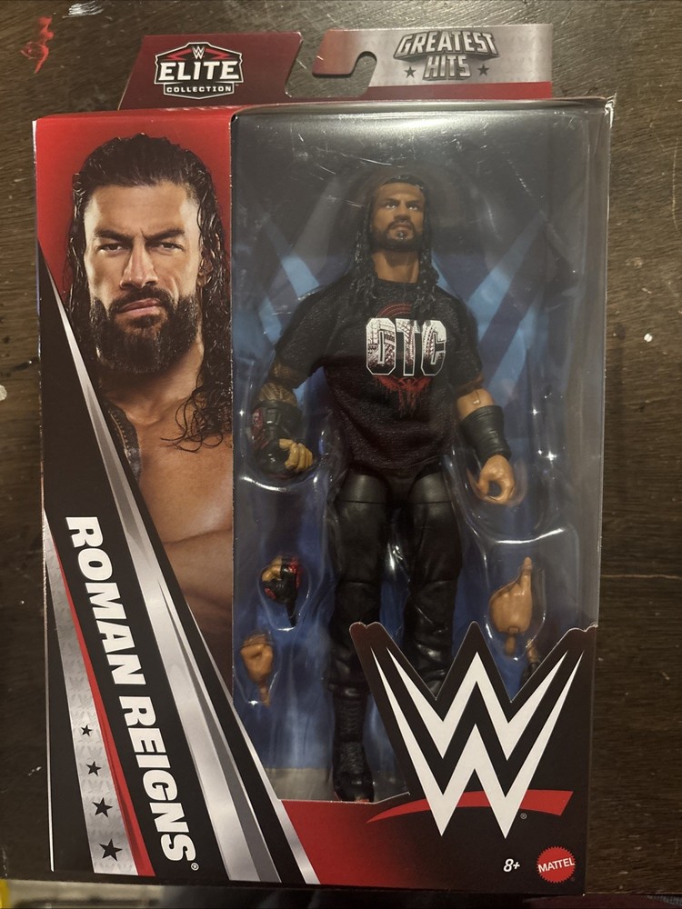 WWE ELITE GREATEST HITS 12 ROMAN REIGNS OTC TRIBAL CHIEF BLOODLINE IN HAND!!