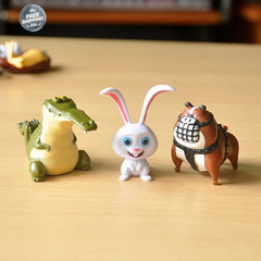 14PCS Secret Life of Pets PVC Figures – Rabbit, Dog, Cat Action Toys Xmas Gift