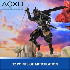 PlayStation, Ghost of Tsushima, 6” Jin Sakai Samurai Action Figure & 2