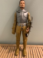 Vintage Marx 1960’s Gold Knight Sir Gordon Noble Series 1968 Figure Silver Toy