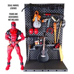 Super Action Stuff Ultimate Weapons Rack 1/12 Scale Modular Diorama Accessory