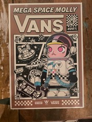 Mega Space Molly VANS 400% Unopened Sealed
