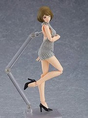 Max Factory figma Styles female body Chiaki with Backless Sweater Action Figure