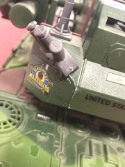 GI Joe 1989 Slaughters Marauders Equalizer Tank Complete W/ Blueprint Manual
