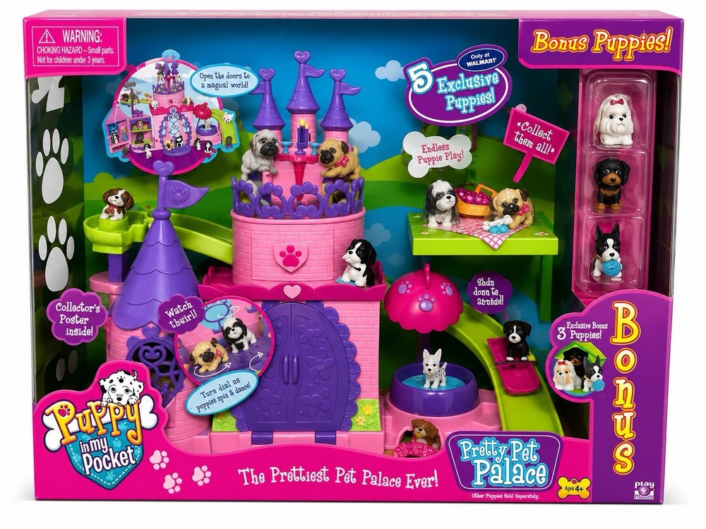 2008 Puppy In My Pocket & Friends Horse Playset! – 23 Pieces! NEW- DAMAGED BOX