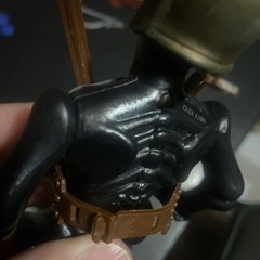 MTC Nightmare Warriors Spartacus Figure 1984 with shield & sword, missing cape