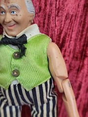 Vintage 1974 Mego Wizard Of Oz 8″ The Wizard Action Figure TOY AS FOUND ORIGINAL