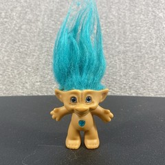 Vintage Ace Novelty Blue Jewel Troll 3″ Action Figure