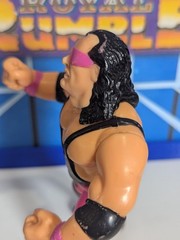 WWF Hasbro Bret Hart – WWE Mattel LJN Vintage Titan Sports – Purple