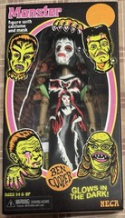 NECA Ben Cooper Monster VAMPIRE GIRL Figure with Costume & Mask Glow In The Dark