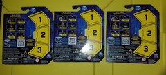 2021 Spin Master DC, Caped Crusader 4in: Deathstroke, Robin, Batwing. Lot of 3