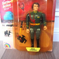 VINTAGE LJN DUNE PAUL ATREIDES ACTION FIGURE SEALED 1984 TOY UNPUNCHED