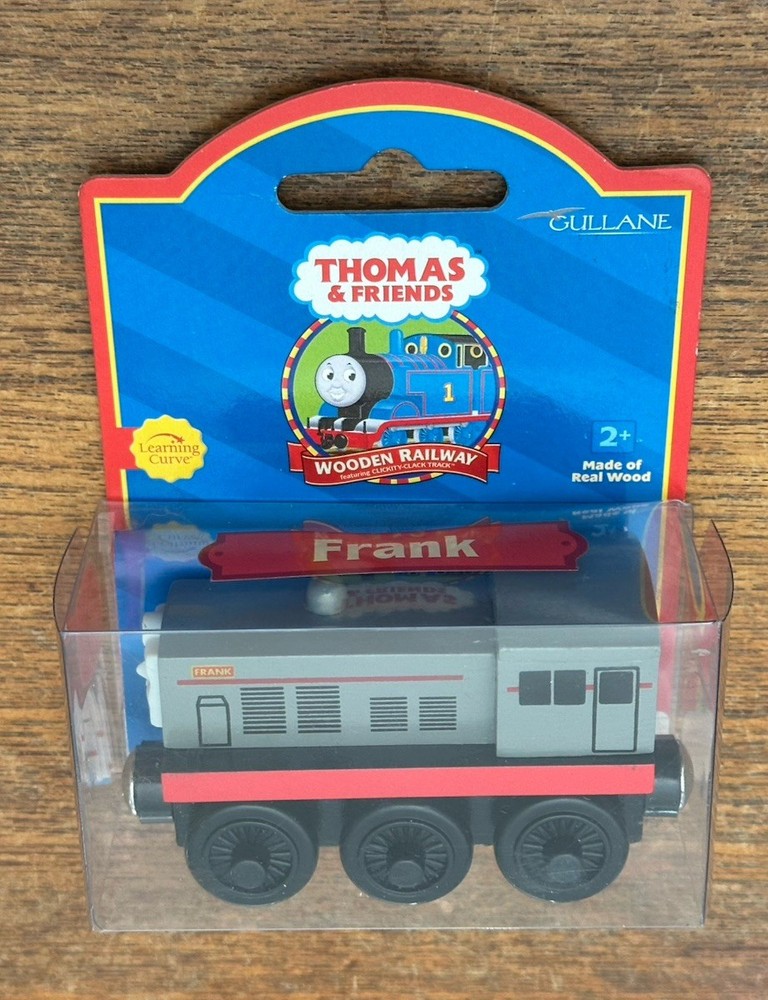 2001 Learning Curve Wooden Thomas Train 1st Edition Frank! New!